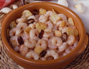 Gambas al Ajillo quechic